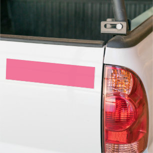 Pegatina Para Coche Color claro rosa rosa sólido sandía rosa