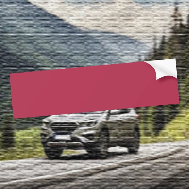 Pegatina Para Coche Color de tendencia rosa cálido (Subido por el creador)