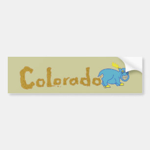 Pegatina Para Coche Colorado Mooser Bumpersticker