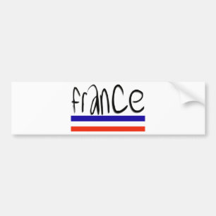 Pegatina Para Coche ¡Colores de Francia!