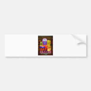 Pegatina Para Coche Colores felices de Pascua