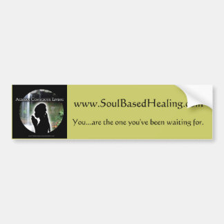 Pegatina Para Coche colorlogo, www.SoulBasedHealing.com, usted… es…