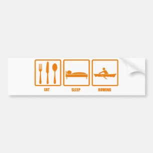 Pegatina Para Coche Coma el Rowing del sueño