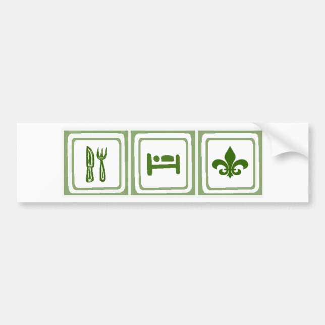 Pegatina Para Coche Coma el sueño… (Frente)