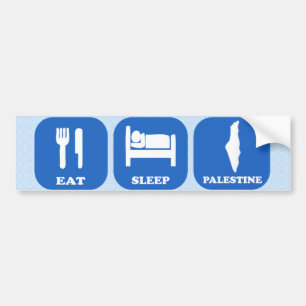 Pegatina Para Coche Coma el sueño Palestina