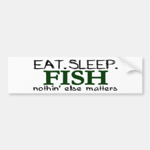 Pegatina Para Coche Coma los pescados del sueño