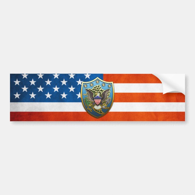 Pegatina Para Coche Comando Norte de Estados Unidos (Frente)