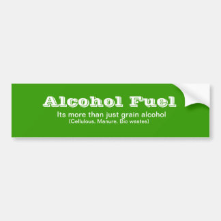 Pegatina Para Coche Combustible de alcohol