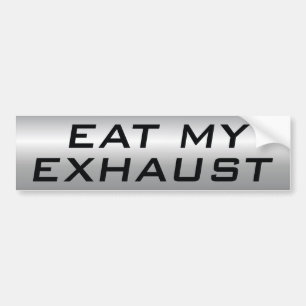 Pegatina Para Coche Comer mi escape