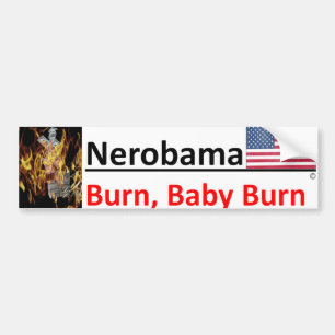 Pegatina Para Coche Como Nero, Obama es aman@o/golfing pues los