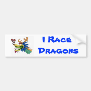 Pegatina Para Coche Compito con dragones