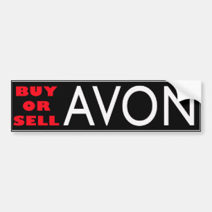 Pegatina Para Coche COMPRAR o VENDER AVON