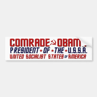 Pegatina Para Coche Comrad Obama