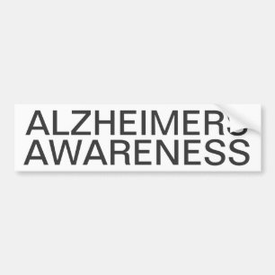 Pegatina Para Coche Conciencia de Alzheimers