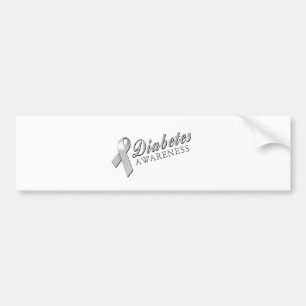 Pegatina Para Coche Conciencia de la diabetes