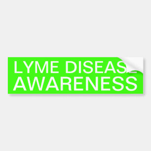 Pegatina Para Coche Conciencia de la enfermedad de Lyme