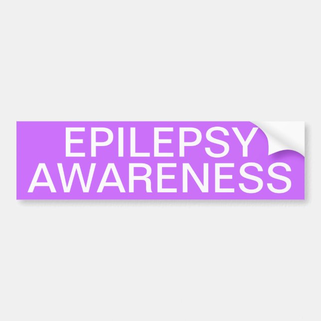 Pegatina Para Coche Conciencia de la epilepsia (Frente)