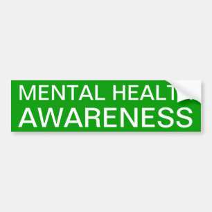 Pegatina Para Coche Conciencia de la salud mental