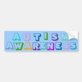 Pegatina Para Coche Conciencia del autismo