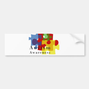 Pegatina Para Coche Conciencia del autismo