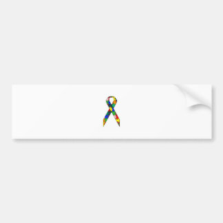 Pegatina Para Coche Conciencia del autismo de la cinta