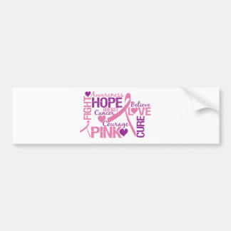 Pegatina Para Coche Conciencia del cáncer de pecho
