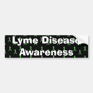 Pegatina Para Coche Concientización sobre la enfermedad de Lyme con ca