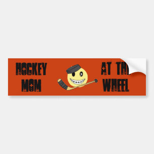 Pegatina Para Coche ¡Conducción de la mamá del hockey!
