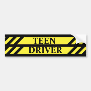 Pegatina Para Coche Conductor adolescente