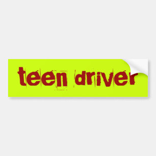 Pegatina Para Coche conductor adolescente