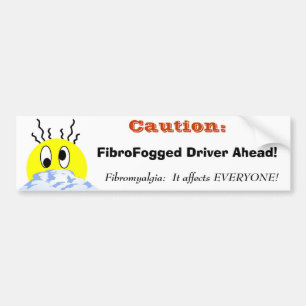 Pegatina Para Coche Conductor de FibroFogged