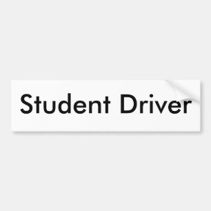 Pegatina Para Coche Conductor del estudiante