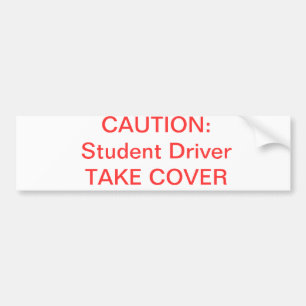 Pegatina Para Coche ¡Conductores del estudiante!