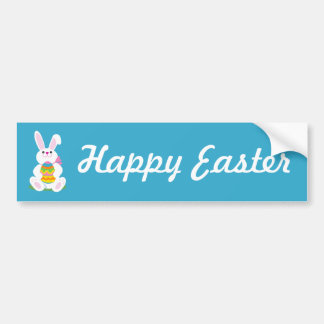 Pegatina Para Coche Conejo de Pascua