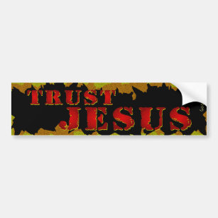 Pegatina Para Coche Confianza Jesús