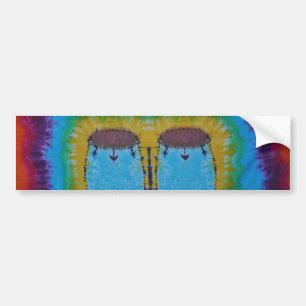 Pegatina Para Coche Conga Drum Tie Dye