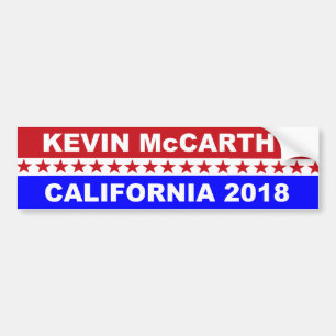 Pegatina Para Coche Congreso 2018 de Kevin McCarthy California