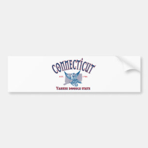Pegatina Para Coche Connecticut