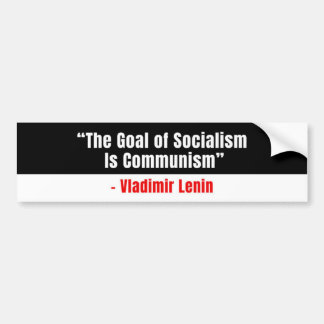 Pegatina Para Coche Conservative Bumper Sticker Anti-Socialism