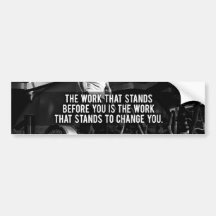 Pegatina Para Coche "Construcción de cuerpos" Formación Motivacional