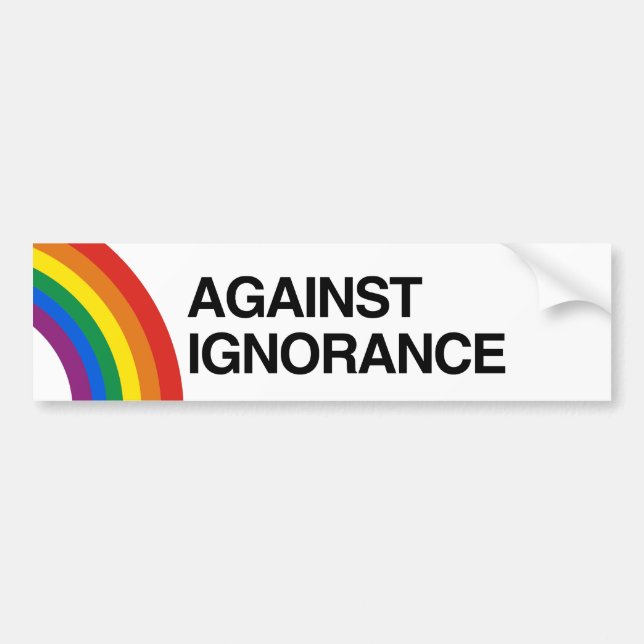 Pegatina Para Coche CONTRA IGNORANCE.png (Frente)