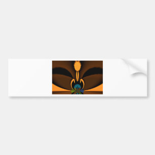 Pegatina Para Coche Contraste de color abstracto de arte Imprimir