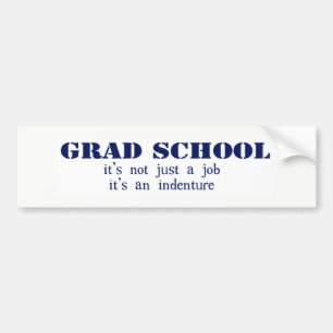 Pegatina Para Coche Contrato de la escuela del graduado