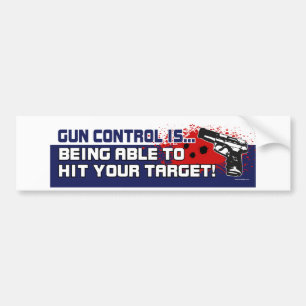Pegatina Para Coche Control de armas