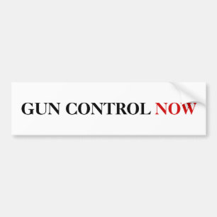 Pegatina Para Coche Control de armas ahora