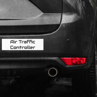 Controlador de tráfico aéreo minimalista, aviación