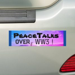 Pegatina Para Coche ¡Conversaciones de paz sobre la Segunda Guerra Mun
