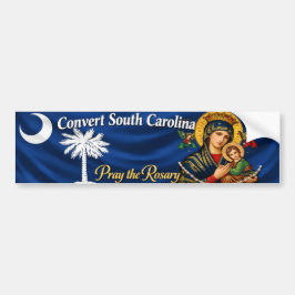 Pegatina Para Coche Convert South Carolina Bumper Sticker