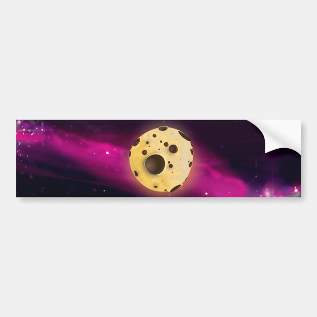 Pegatina Para Coche Cookie Dough Planet (Frente)