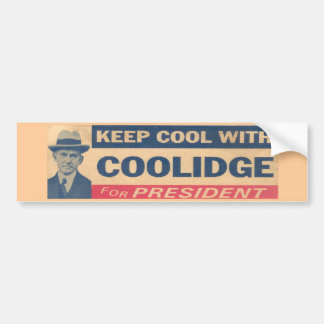 Pegatina Para Coche Coolidge para presidente Sticker
